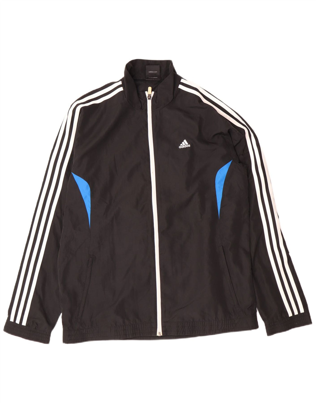 Jachetă de trening pentru bărbați Adidas UK 40/42 Poliester mediu negru