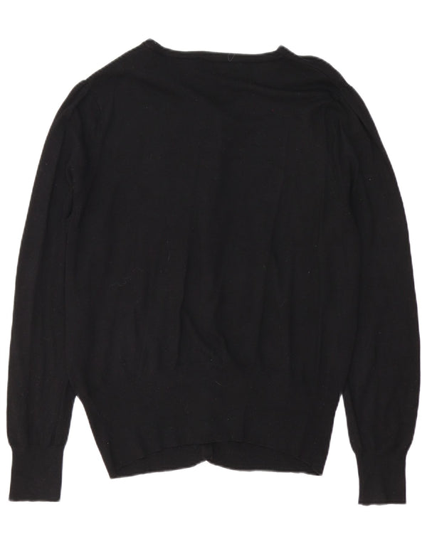Marks & Spencer Dame Cardigan Sweater UK 16 Large Black