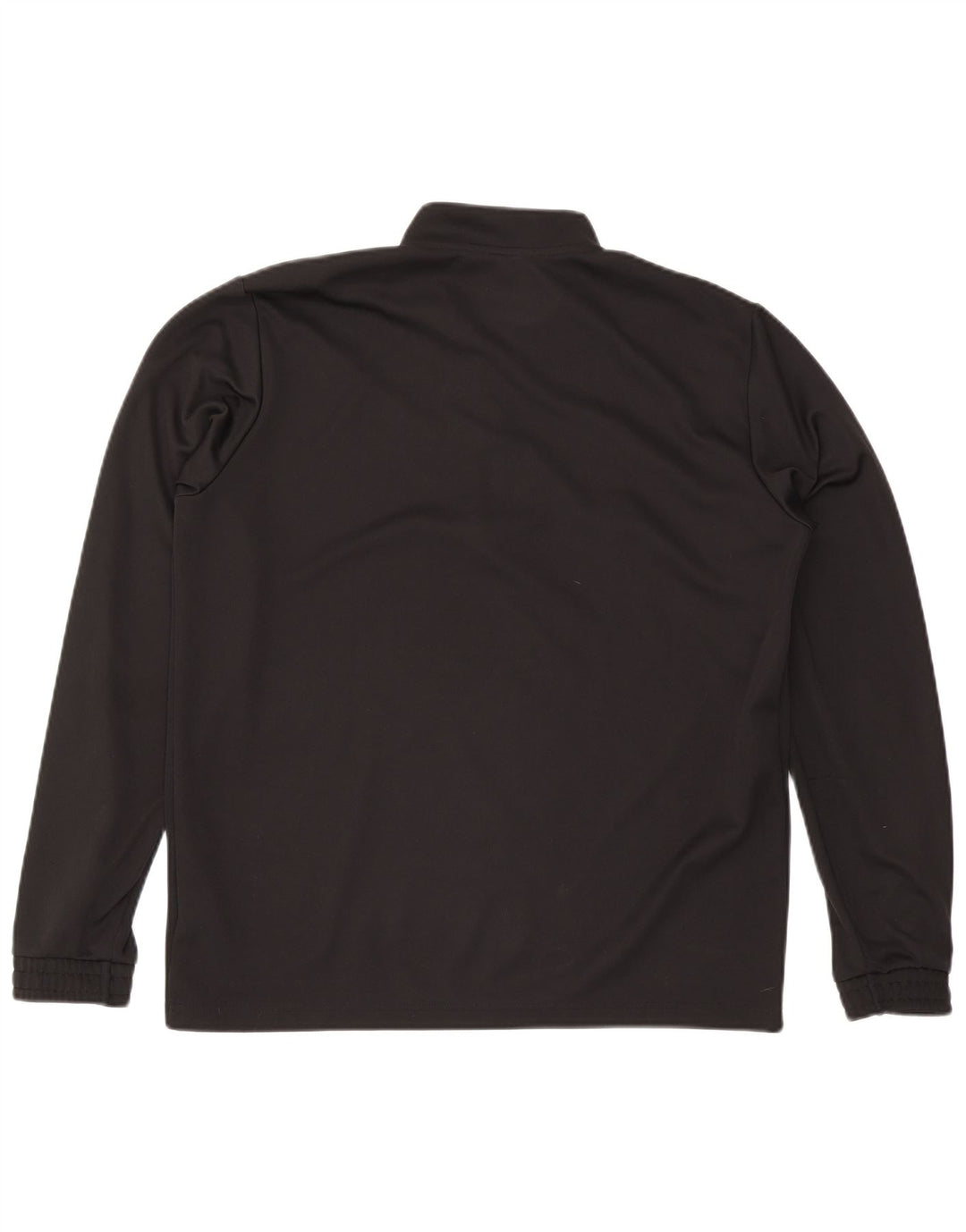 Adidas Mens Aeroready Zip Neck Pullover Treino Top XL Preto Poliéster