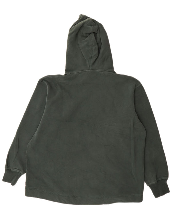 Maglione con cappuccio da uomo Timberland grande in cotone verde