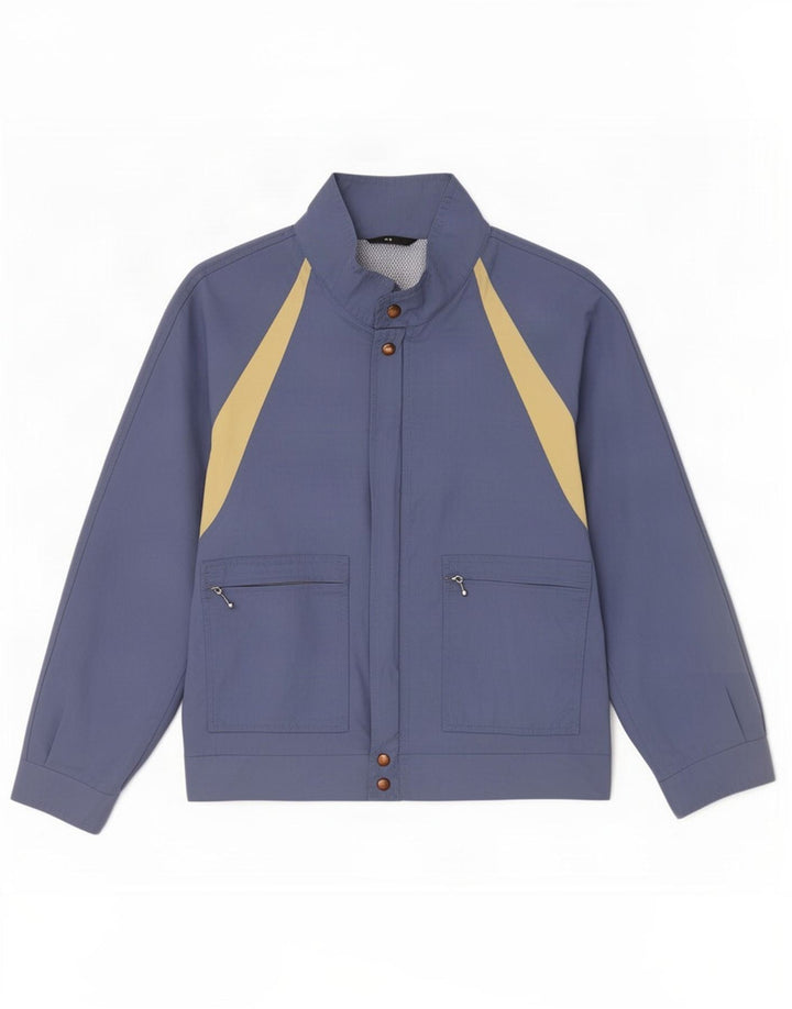 Jaqueta de chuva masculina NINO IT 48 poliéster azul médio