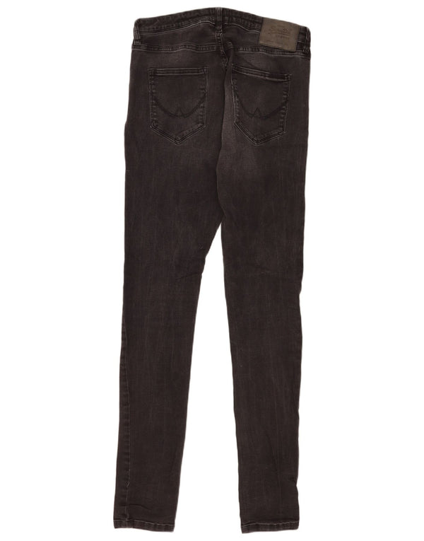 Superdry Womens Skinny Jeans  W32 L34 Grey Cotton