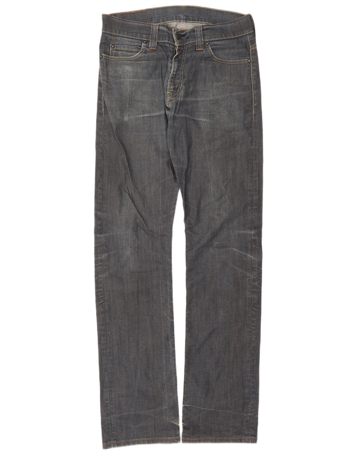 Levi's Mens 506 Straight Jeans W33 L36 Blue Cotton