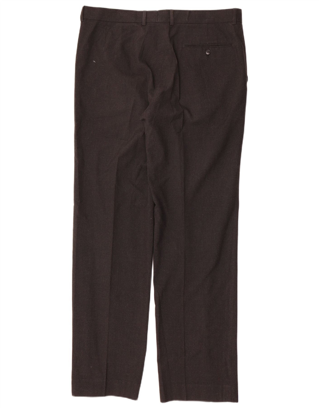 Marks & Spencer Straight Suit Bukser til mænd W36 L33 Grå polyester