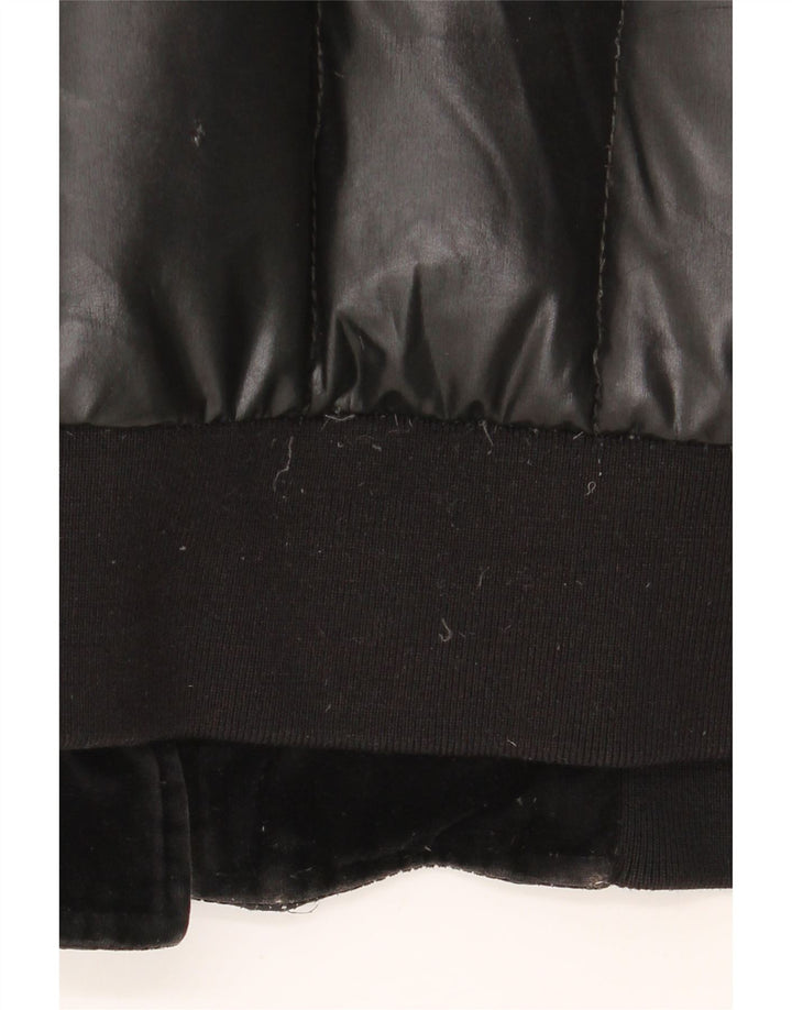 Fay Womens Padded Jacket UK 18 XL Black Polyethylene