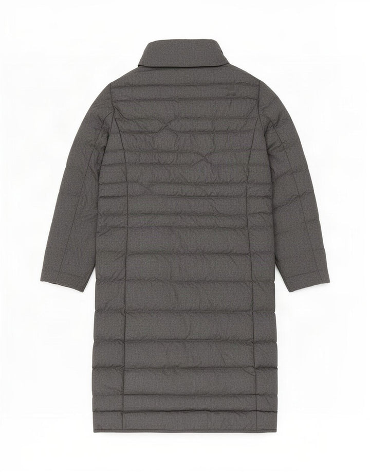The North Face Damen Wattierter Mantel UK 10 Small Graues Nylon
