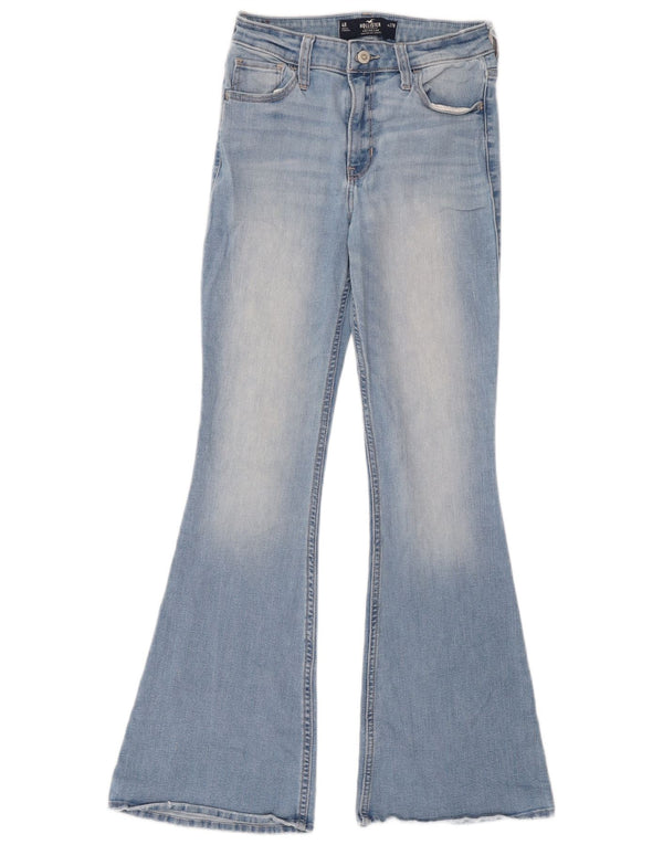 Hollister Womens Stretch High Rise Flared Jeans US 4 Small W27 L31 Blue