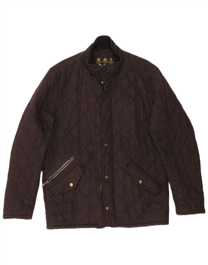 Barbour Herre quiltet jakke UK 38 Medium Sort