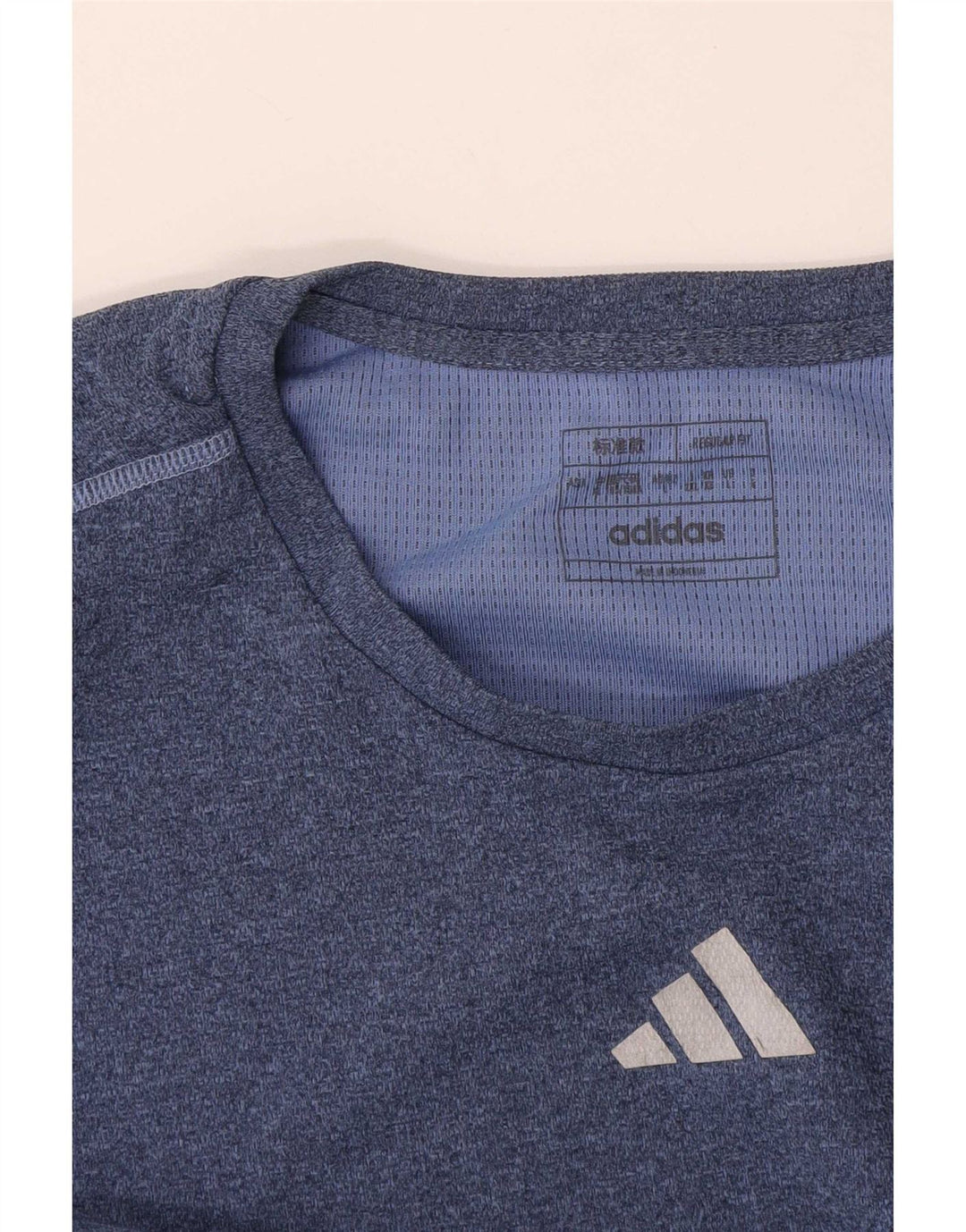 Adidas Mens Aeroready Regular Fit T-Shirt Top Large Blue