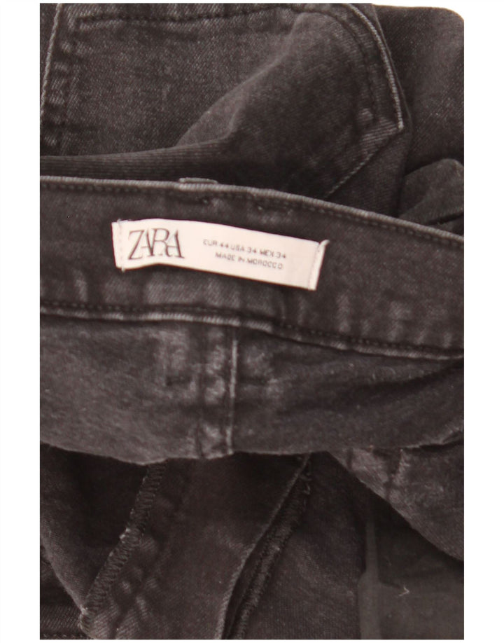 Zara Herren Slim Jeans EU 44 Large W34 L31 Schwarz