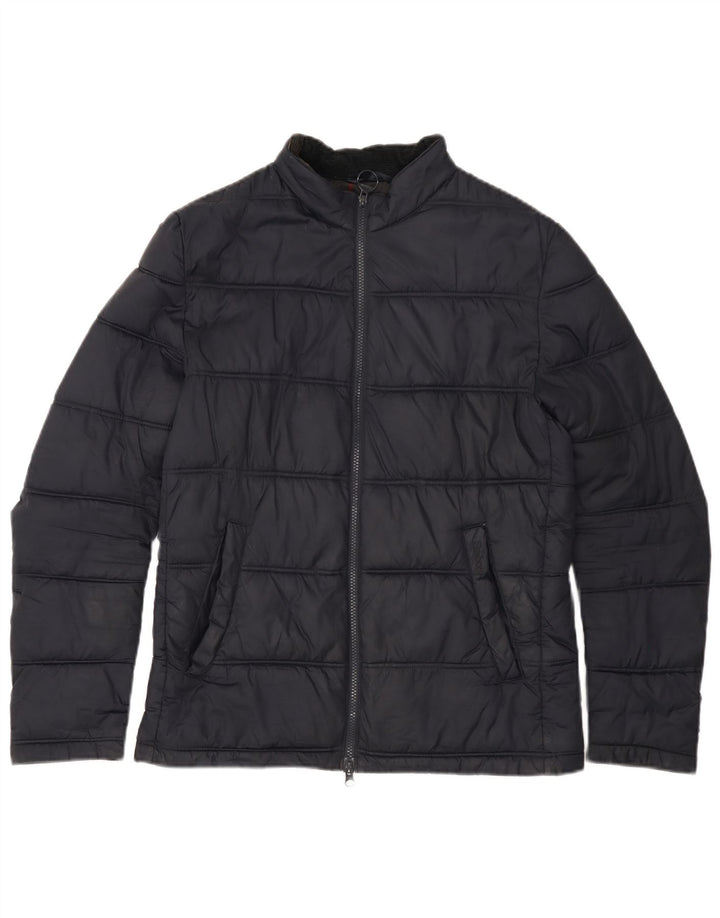 BARBOUR Polstret Herrejakke UK 36 Small Navy Blue