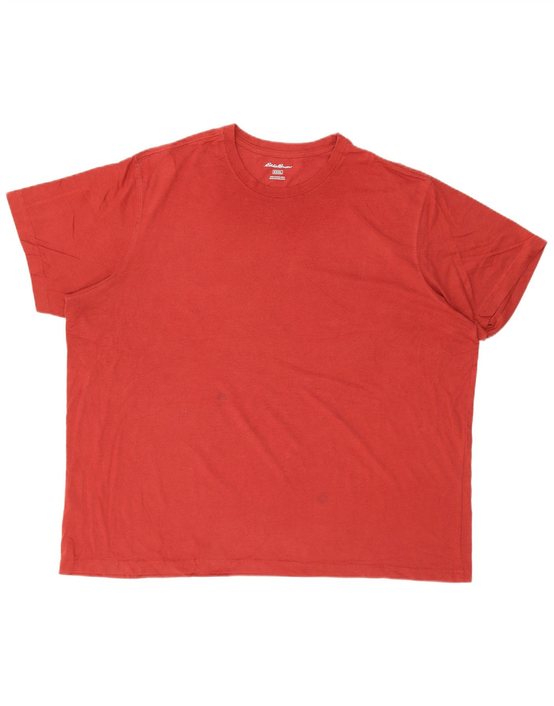 EDDIE BAUER Mens T-Shirt Top 3XL Red Cotton
