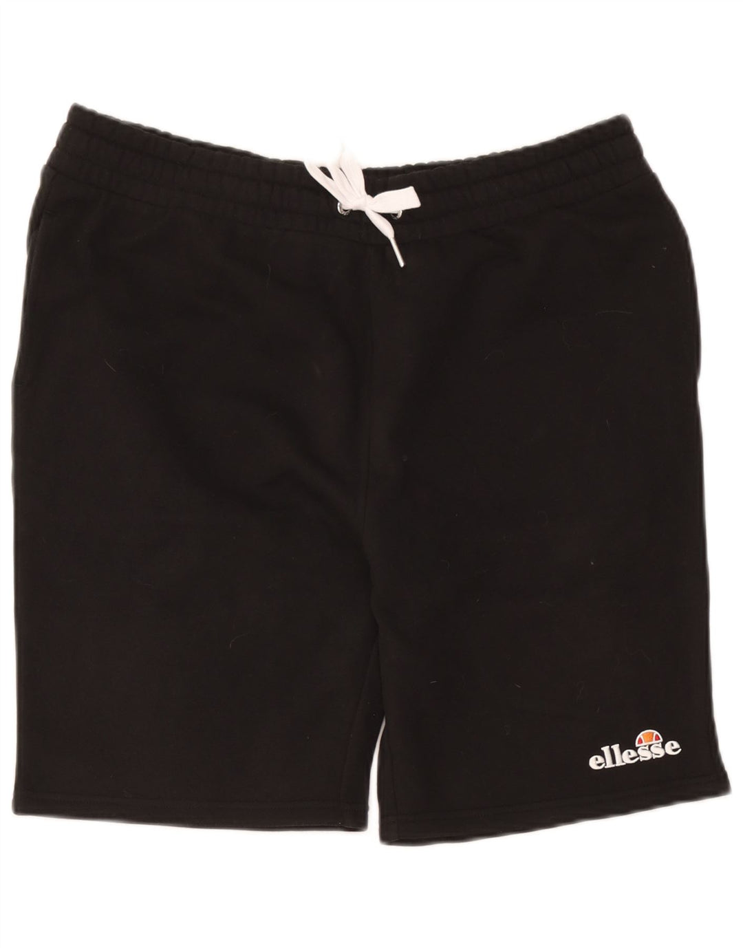 Pantaloncini sportivi da uomo Ellesse grandi in cotone nero