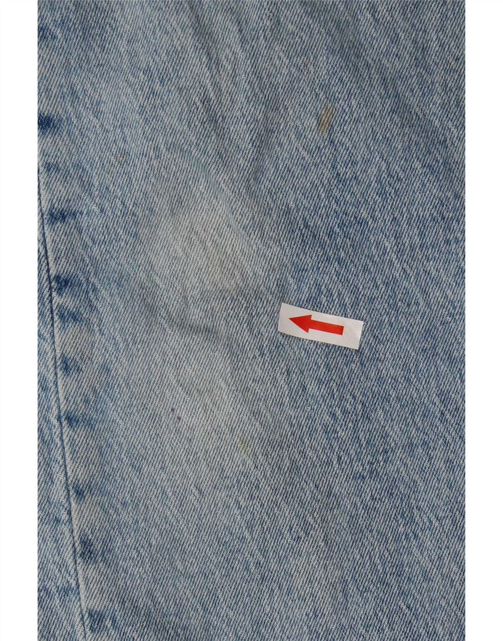 Levi's Mens 501 Straight Jeans W31 L26 Blue Cotton