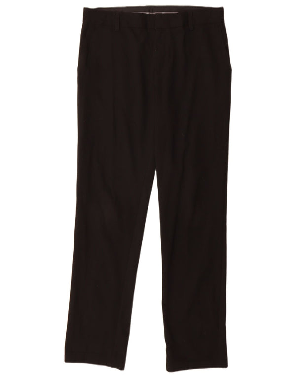 Marks & Spencer Boys Slim Suit Bukser 14-15 år W30 L30 Sort Polyester