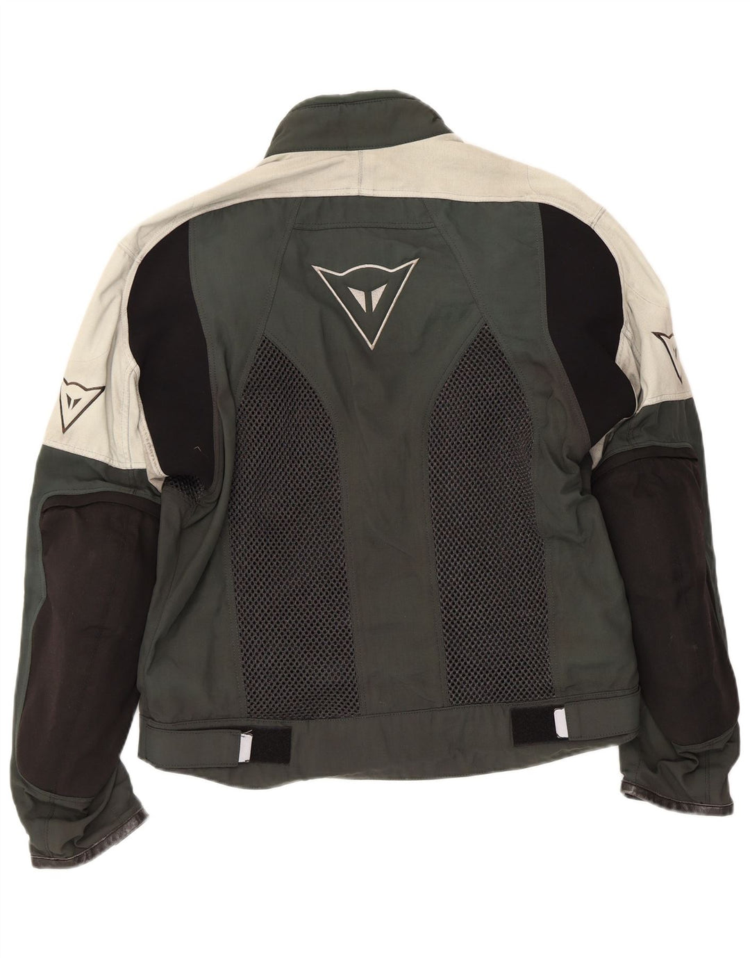 Dainese Womens Graphic Racer Jacke EU 52 Mittelgraues Colourblock-Nylon