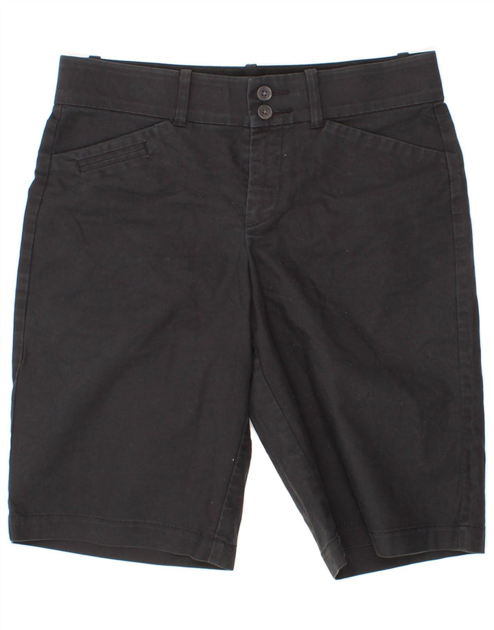 DOCKERS Womens Casual Shorts US 4 Small W27  Black Cotton Vintage Dockers and Second-Hand Dockers from Messina Hembry 