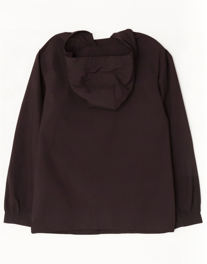 Giacca antipioggia con cappuccio da uomo Adidas UK 44 2XL poliestere nero