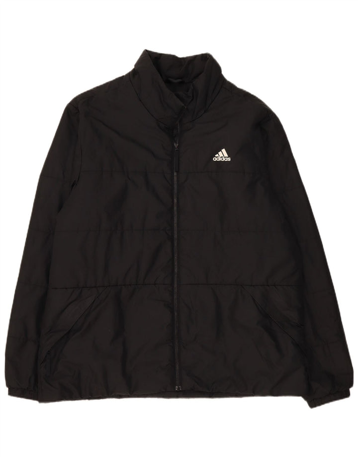 Giacca imbottita da uomo Adidas UK 42 XL poliestere nero
