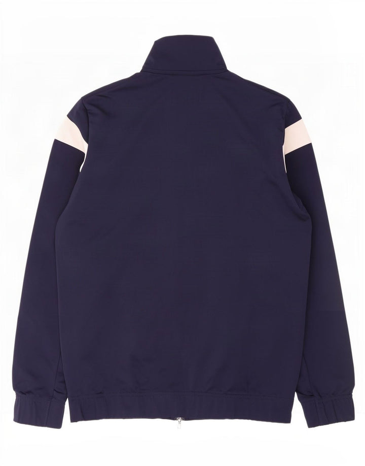 Puma Mens Tracksuit Top Jacket Médio Azul Marinho Colorblock Poliéster