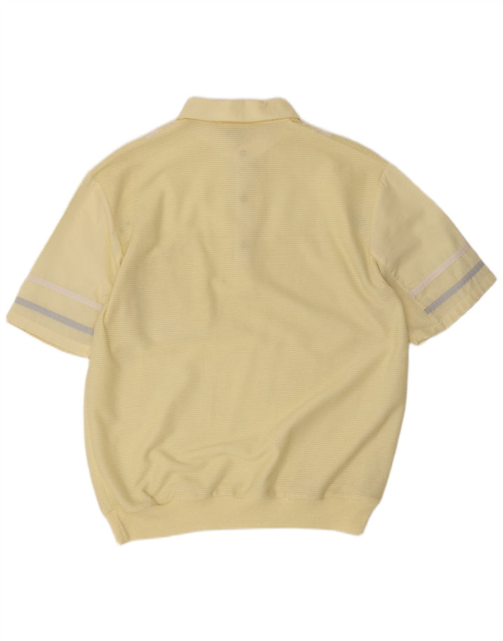 Maglia pullover da uomo Angelo Litrico IT 48/50 a righe gialle medie