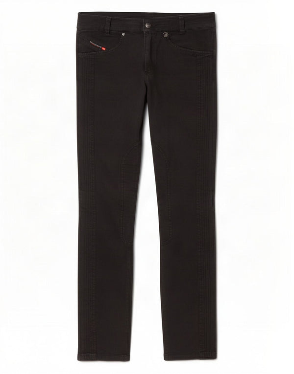 Diesel Womens Slim Jeans W28 L33 Black Cotton