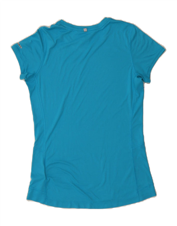 NIKE Womens Dri Fit T-Shirt Top UK 10 Small Blue Polyester Vintage Nike and Second-Hand Nike from Messina Hembry 