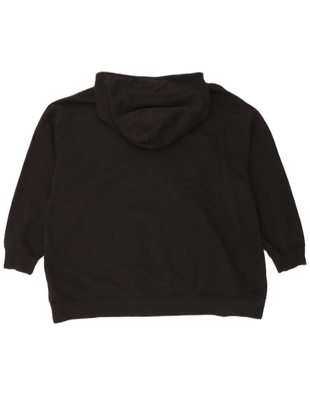 LEVI'S moletom com capuz feminino UK 20 3XL algodão preto
