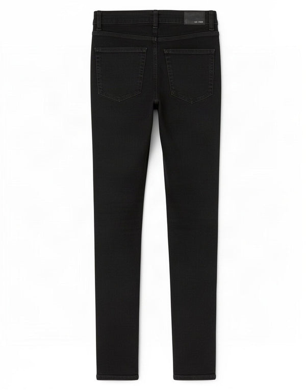 Marks & Spencer Γυναικεία Ivy Skinny Jeans UK 10 Small W27 L28 μαύρο βαμβακερό