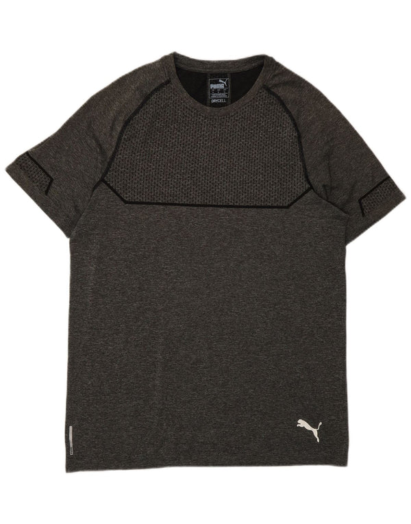 Camiseta Puma Hombre Top Gris Medio Poliéster