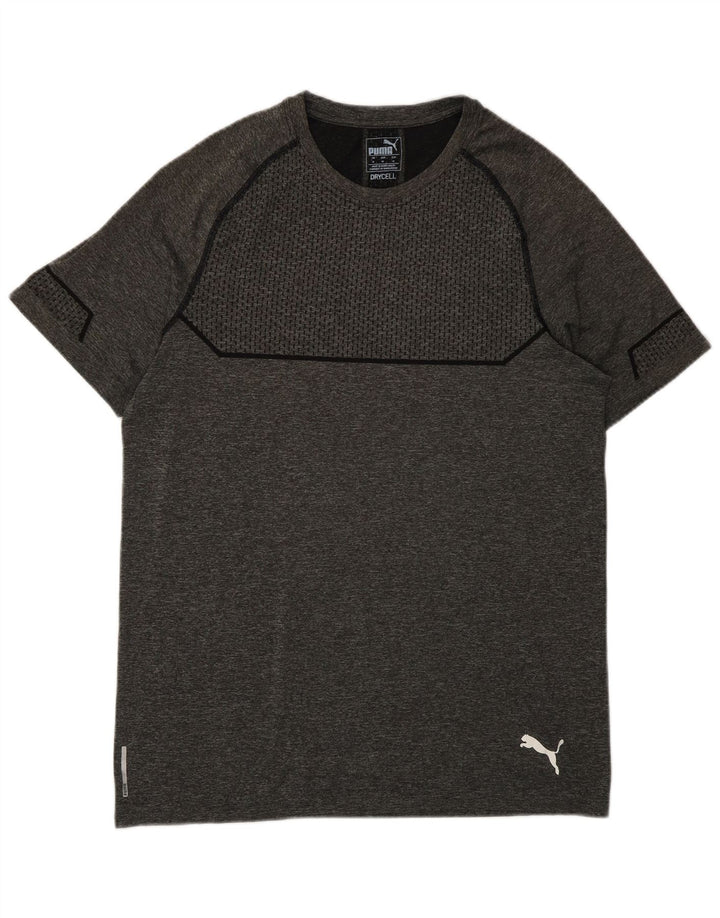 Camiseta Puma Hombre Top Gris Medio Poliéster