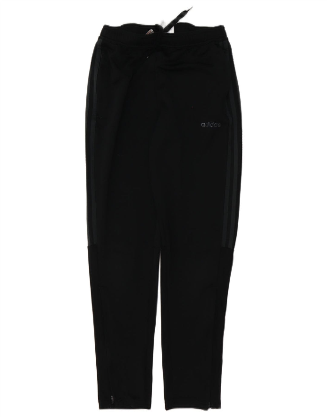 Adidas Boys Climalite Tracksuit Trousers 13-14 Years Black Polyester