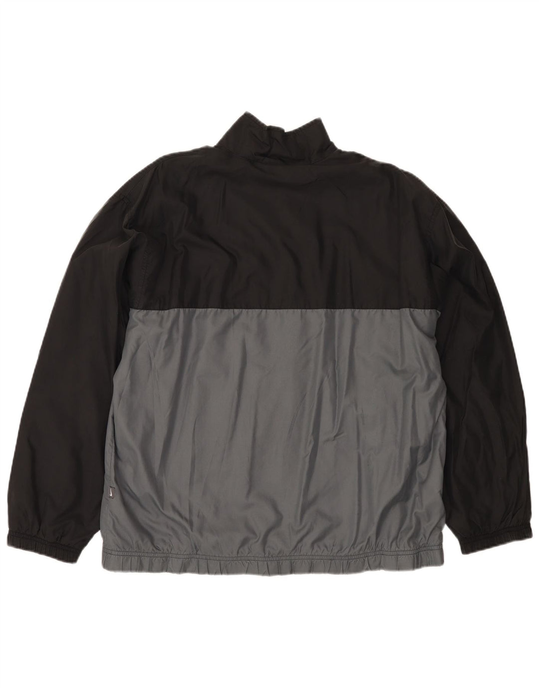Nike Træningsdragt til mænd, topjakke UK 39/41 Medium Grey Colourblock Polyester