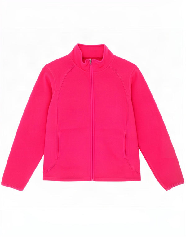 Jaqueta de lã feminina Marks & Spencer UK 14 rosa médio