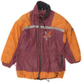 C&A Herren Skijacke UK 36 Small Orange Colourblock Nylon