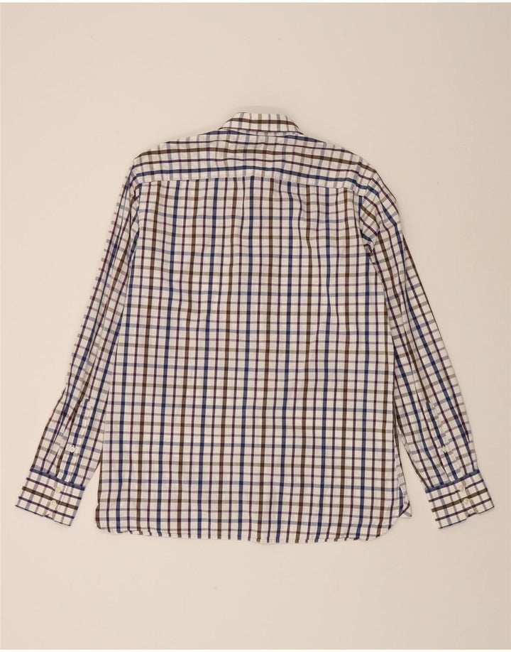 TOMMY HILFIGER Mens Shirt Medium Multicoloured Check Cotton 80s Vintage Tommy Hilfiger and Second-Hand Tommy Hilfiger from Messina Hembry 
