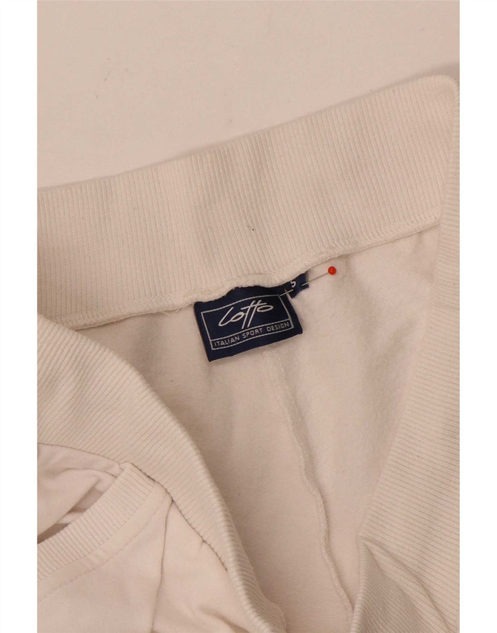 Lotto Pantalon De Survêtement Joggers Small Blanc Femme