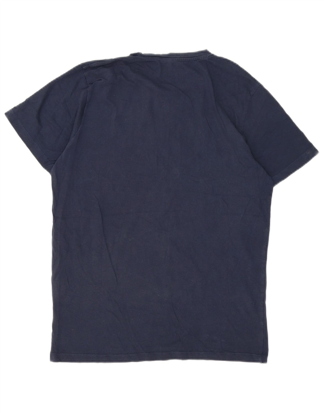 Jack & Jones Herre Regular Fit grafisk T-shirt top mellem marineblå bomuld