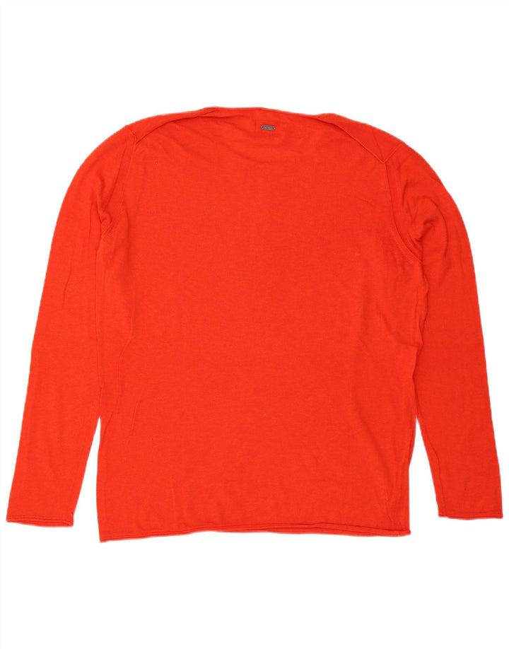 Maglione maglione girocollo da uomo Hugo Boss 2XL rosso