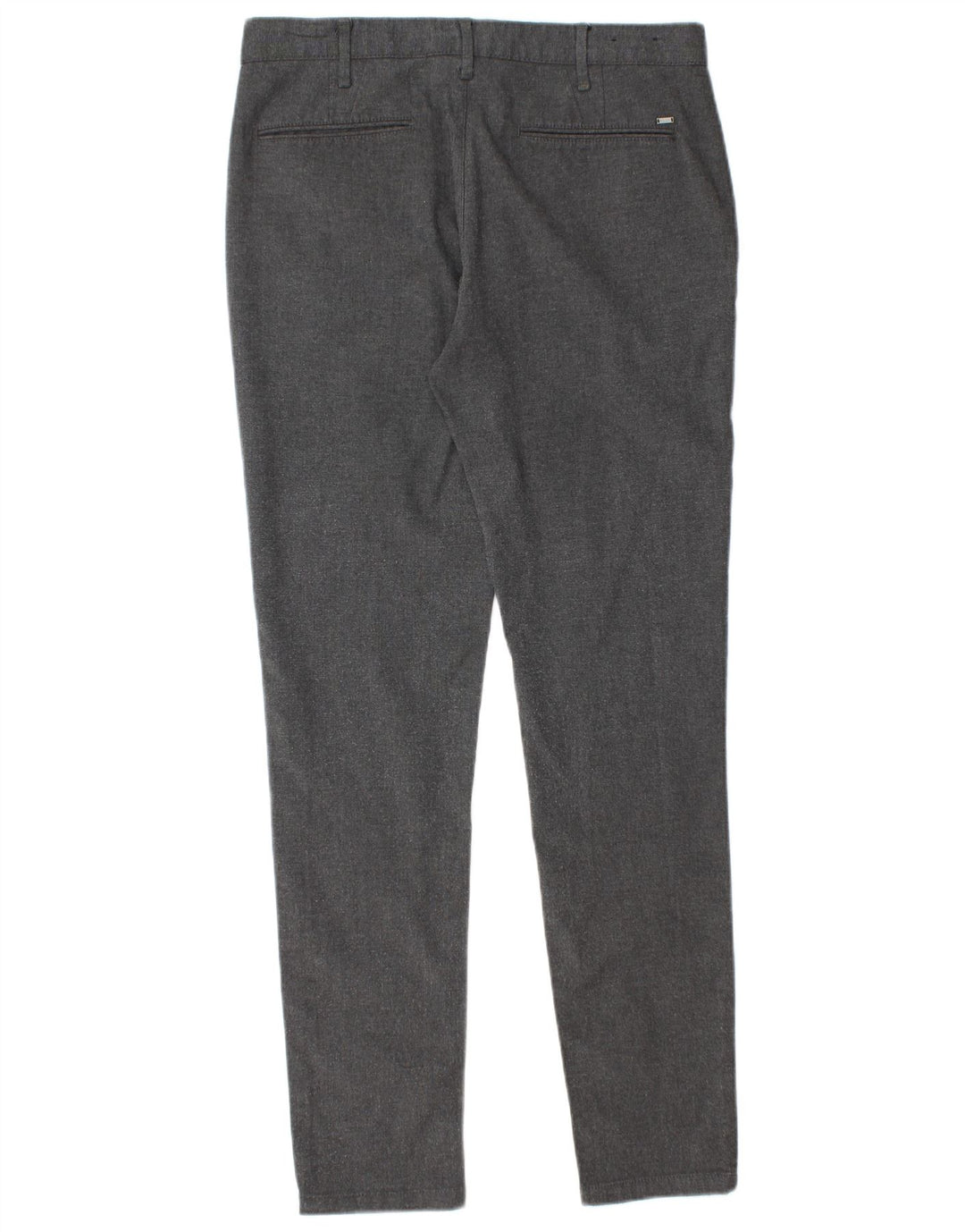 Zara Slim Chino-Hose für Herren, EU 40, Mittel W31 L30, Grau, Polyester