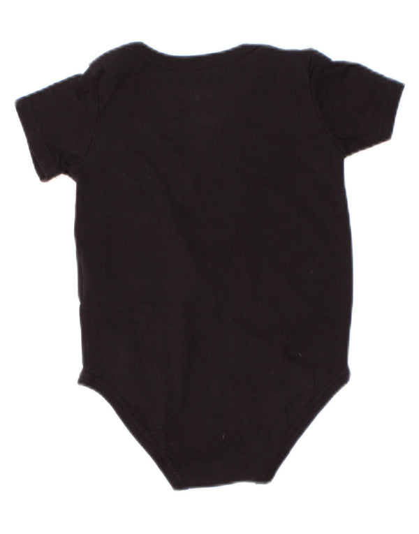 Body gráfico Jordan para meninos de 6 a 9 meses de algodão preto