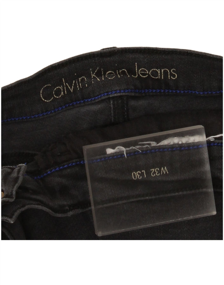 Calvin Klein Womens Slim Jeans W32 L30 Black
