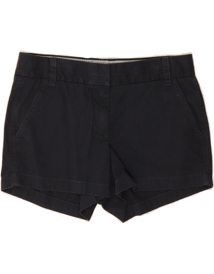 J. CREW Womens Broken In Chino Shorts US 6 Medium W32  Navy Blue Cotton Vintage J. Crew and Second-Hand J. Crew from Messina Hembry 