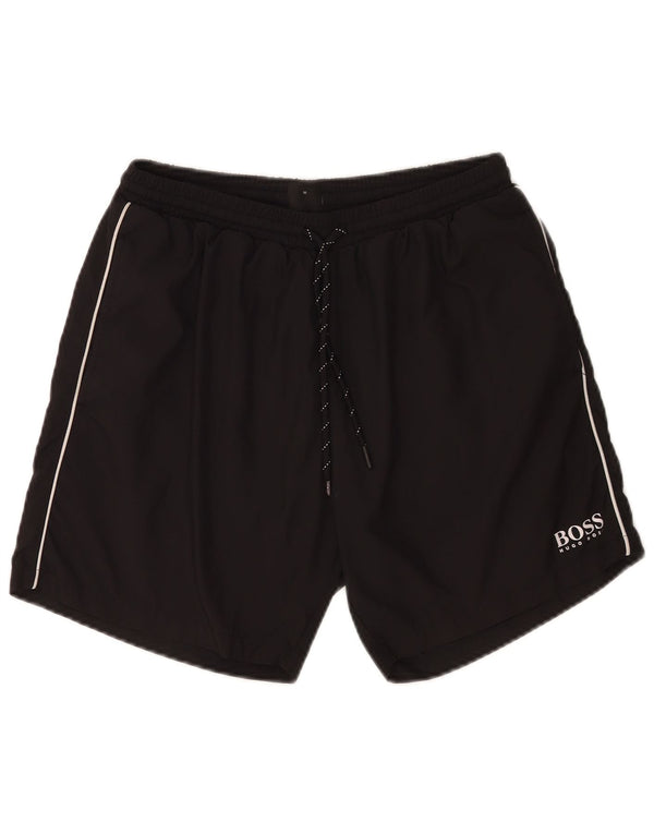 Hugo Boss Badeshorts til mænd Medium Sort Polyester