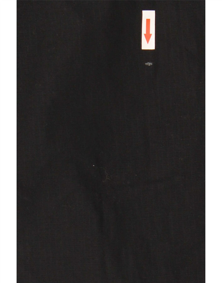 Dickies Mens Straight Cargo Trousers W38 L32 Black Cotton