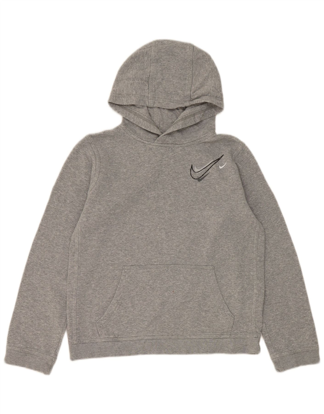 Nike Boys Hoodie Jumper 13-14 Years XL Grey