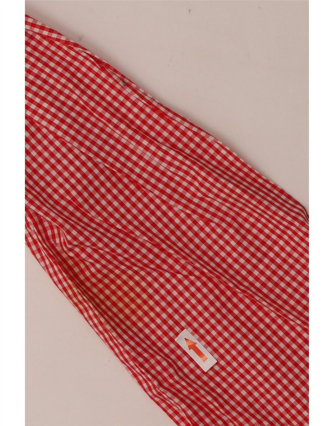 VINTAGE Womens Shirt UK 16 Large Red Gingham Cotton