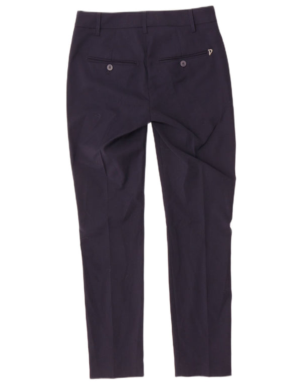 Dondup Slim-Anzughose für Damen, W25, L27, Marineblau, Polyester