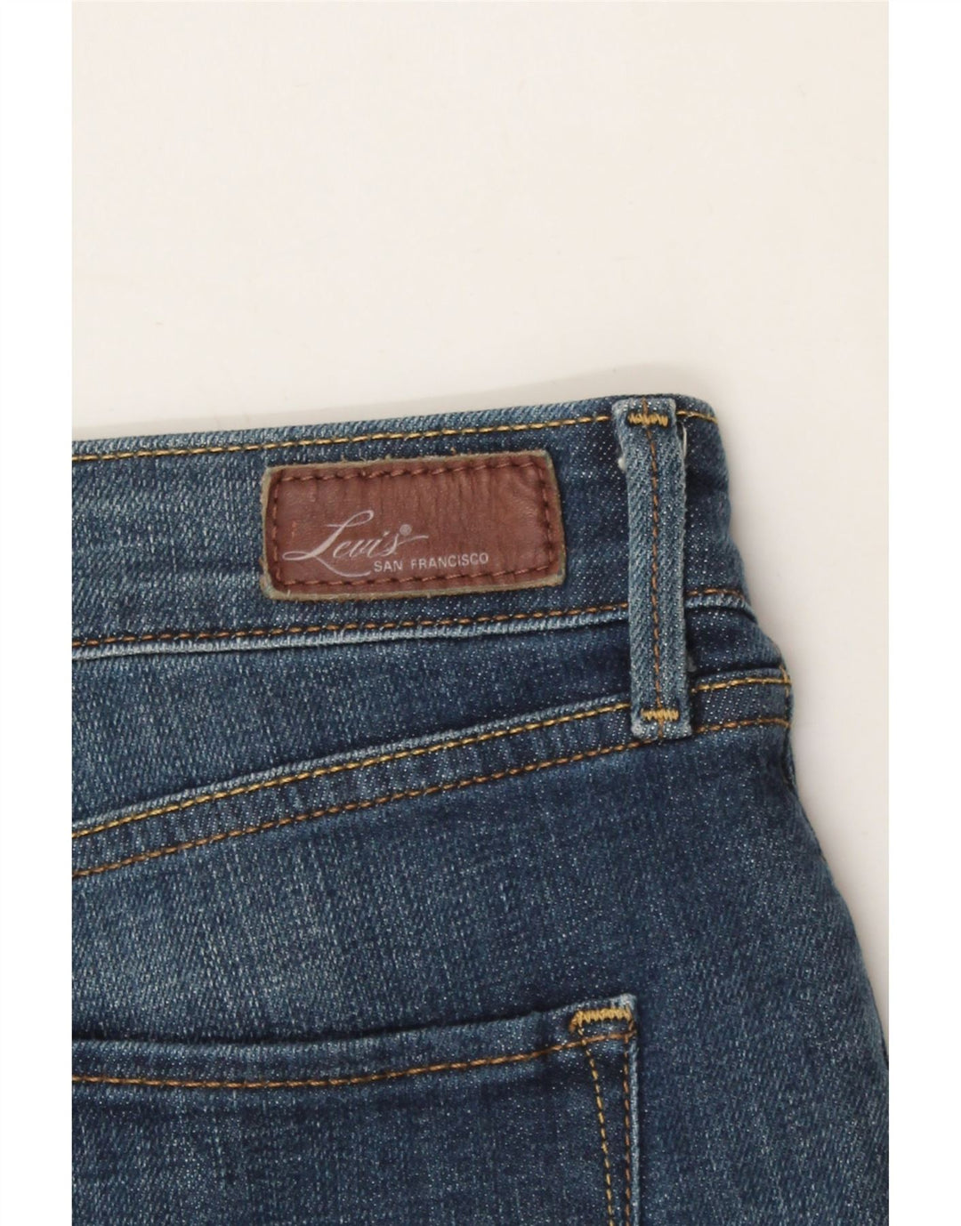LEVI'S Womens Bold Curve Classic Fit Slim Jeans W28 L32 Blue Vintage Levi's and Second-Hand Levi's from Messina Hembry 