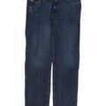 Marks & Spencer Mens Straight Jeans W36 L33 Navy Blue Cotton